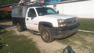 2003 Chevrolet Silverado 2500HD quick cold start