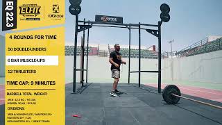 ELFIT CrossFit®️ Championship 2022 Online Qualifiers EQ22.3