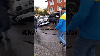 Fiat Fierino Tost Oldu #cars #aboneol #youtubeshorts #crash