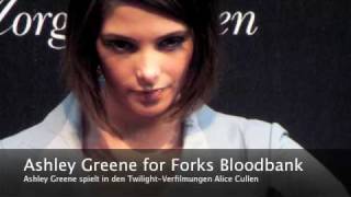 Ashley Greene for Forks Bloodbank