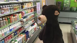 熊熊去全家找蜜蜂 Costco Bear Goes To FamilyMart