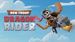 COC NEW TROOPS UPDATES | DRAGON RIDERS | CLASH OF CLANS UPDATE 2021 | #Shorts