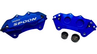 Convert Spoon Twin Block Calipers to 12 inch / 300mm Brake Discs!!