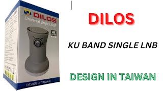 DILOS KU BAND SINGLE LNB | SOLID KU BAND SINGLE LNB | DD FREE DISH LNB | FREE TO AIR DTH | SOLID LNB