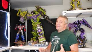 Transformers first combiner, Devastator! Huge Beautiful statue!