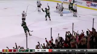 Can always count on a @matt.dumba OT winner.