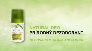 Prírodný dezodorant Natural Deo