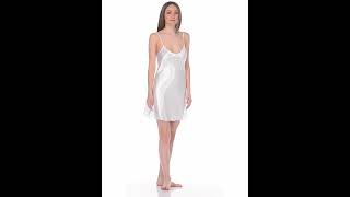 Satin nightgown