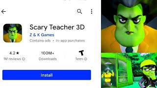 Scary Teacher 3d Release Date/ Register On Playstore