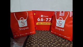 Shopee 6.6-7.7 Mid-Year Sale Unboxing!