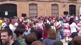 Feria 2016. Baños de la Encina. Ofrenda de flores