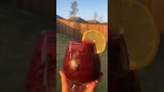 Blueberry Agua Fresca 🫐 #asmr #summer