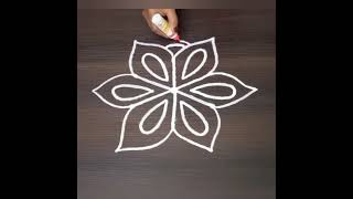 శ్రావణ మంగళవారం easy rangoli design #rangoli #muggulu