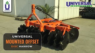 Universal Mounted Offset Disc Harrow - Universal Implements