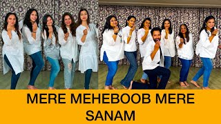 Mere Mehboob Mere Sanam |  Bad Newz | Let's Dance With Milhaj & Mansi #dance #bollywood #badnewz