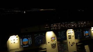 Landing at lanzarote in the A320