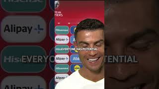 Ronaldo’s Reveals Why He’s the GOAT!⚽ #football #ronaldo