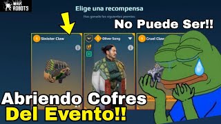 🔥Abriendo Cofres Del Evento - Que Pude Conseguir Aquí? - War Robots [WR]