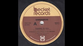 sinnamon -  thanks to you  (Funk.1982)