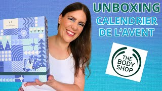 UNBOXING CALENDRIER DE L'AVENT THE BODY SHOP 2023 : Le Calendrier de l'Avent engagé !