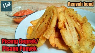 Pisang Geprek / Pisang Penyek