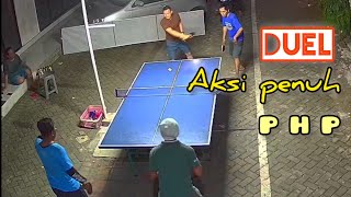 Aksi Penuh PHP dan Greget Tenis meja Warga Guyub Rukun terciduk kamera CCTV Part#6