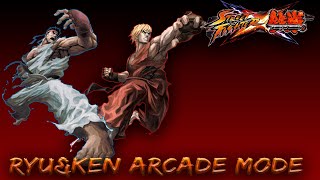 Street Fighter X Tekken Ryu&Ken Arcade Mode