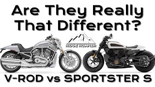 Sportster S versus V-Rod - The Biggest Difference? About 20 Years