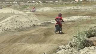 Danny tearing up the track @ Pala Raceway on his KTM65