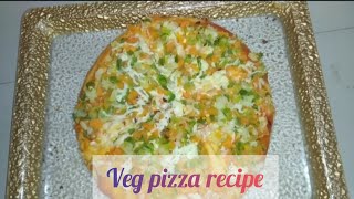 easy and tasty veg pizza recipe || Swaleha's kitchen