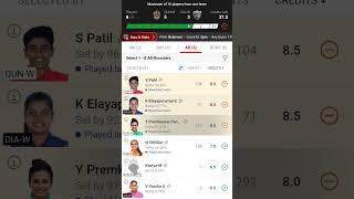 QUN-W VS DIA-W DREAM11 PREDICTION!QUN-W VS DIA-W DREAM11 PREDICTION!QUN-W VS DIA-W DREAM11 !