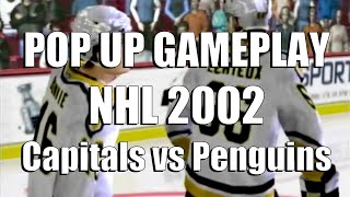 NHL 2002 - Capitals vs Penguins - Pop Up Gameplay