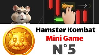 HAMSTER KOMBAT MINI GAME CLÉ N°5 RÉSOLUTION