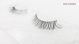 VF Soft super thin band plastic eyelash case silk lashes