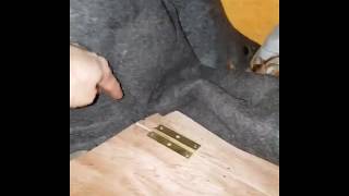 DIY inside car compartment cover or car trunk