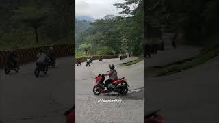 zx25r dan crf150 reading santai di jalan sitinjau lauik #shorts #motor #motorcycle #zx250r #crf