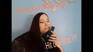 TESTING E.L.F MAKE UP !!!