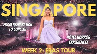 WHAT HAPPENED DURING THE ERAS TOUR IN SINGAPORE | preparation and accommodation problems!