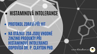 Histaminová intolerance | Dr. Paul Clayton PhD.