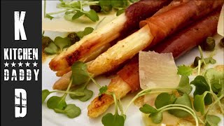 Roasted White Asparagus | Kitchen Daddy