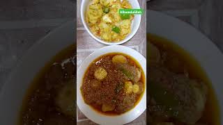 Qeema aaloo and arvi ki sabzi|lunch| trendy|foryou#food #foryou #recipe