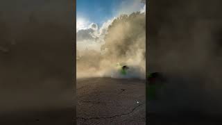 Look at that sky!! #mustang #turbo #boost #ford #car #burnout #horsepower #automobile #musclecar #🔥