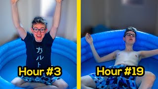 I Spent 24 Hours as a Hot Tub Streamer!