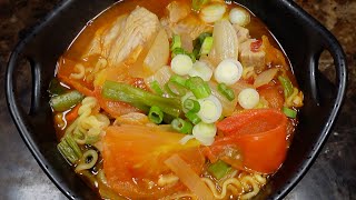 Easy Korean Instant Pork Ramen Recipe | Make Korean Ramen (Ramyeon) in 10 minutes