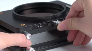 NiSi C5 Matte Box, how to install the Matte Box and cinema filters