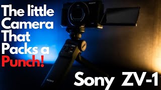 The Little Camera that packs a PUNCH! Sony ZV-1