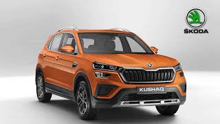 New Skoda KUSHAQ 2022 - First Look Exterior, Interior, Engines and Trunk