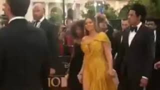 Beyonce arrives at the UK Premiere of the Lion King