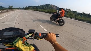 Solo Ride To Barpeta | Glamour Se Race | Cute Girl Reaction | Almost Crash @D25T_RIDER