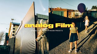 analog Film Lightroom Presets | Lightroom tutorial - Free DNG #538